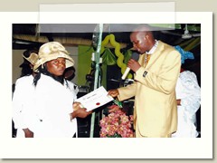 Daddy G. O. Awarding Certificate