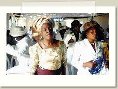 The Mother to Daddy G. O. & Mummy G. O. During The Family ThanksGiving Service