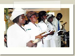 The Newly Ordained Ministers During The Ordination Service